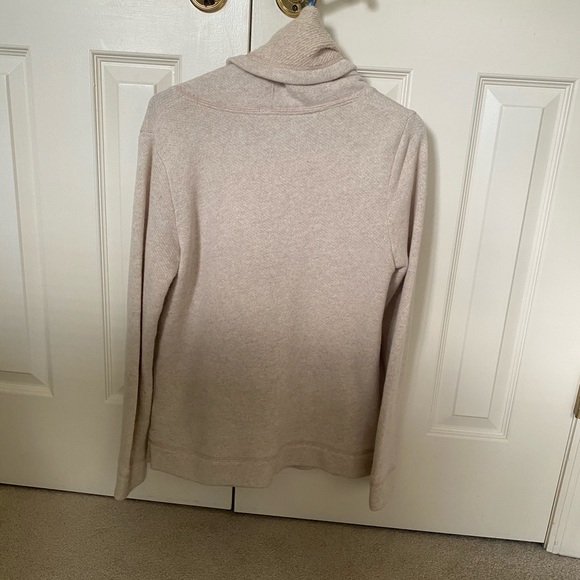 J Crew Cowl Neck Sweater - Tan - Size M - Picture 5 of 6